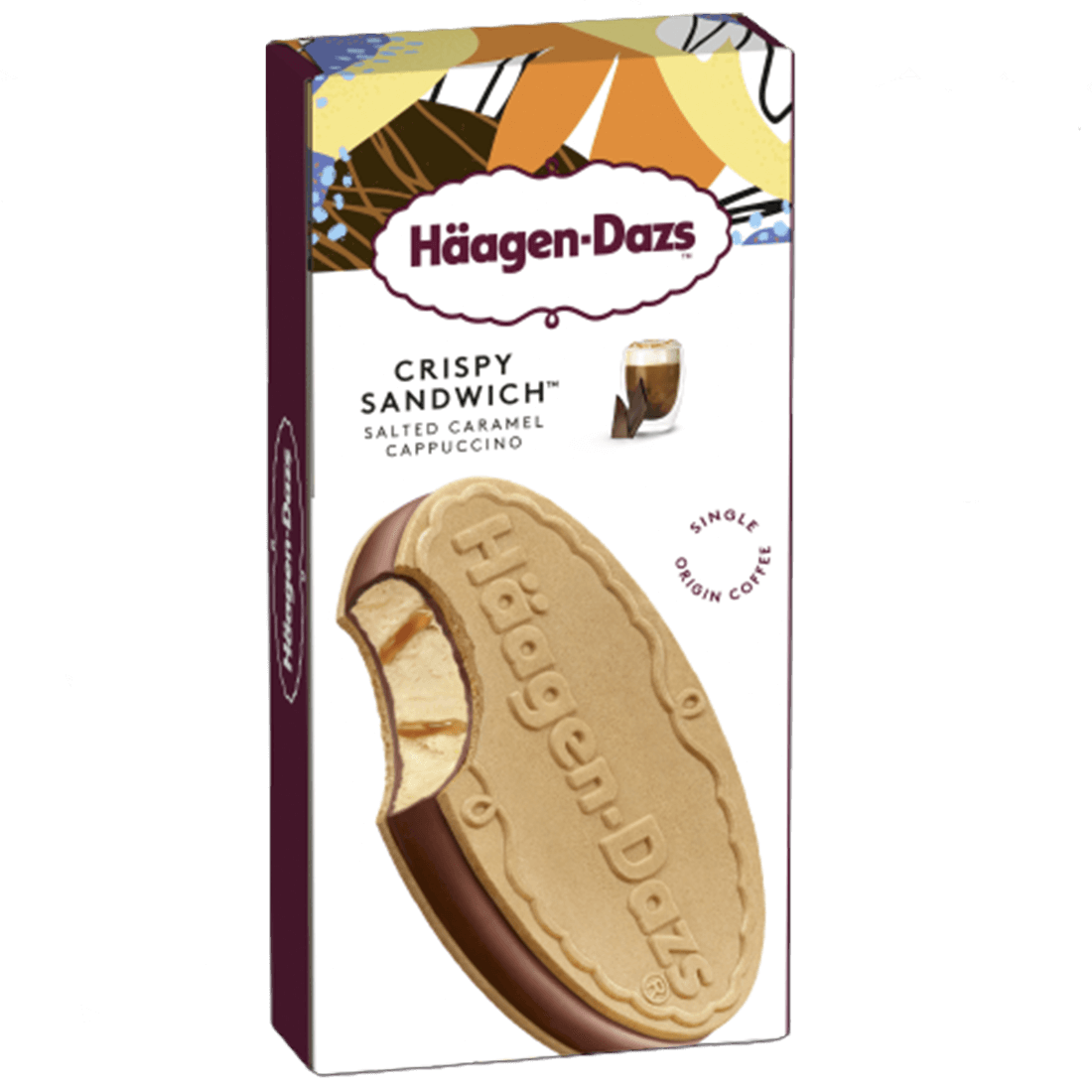 Salted Caramel Cappuccino Sandwich