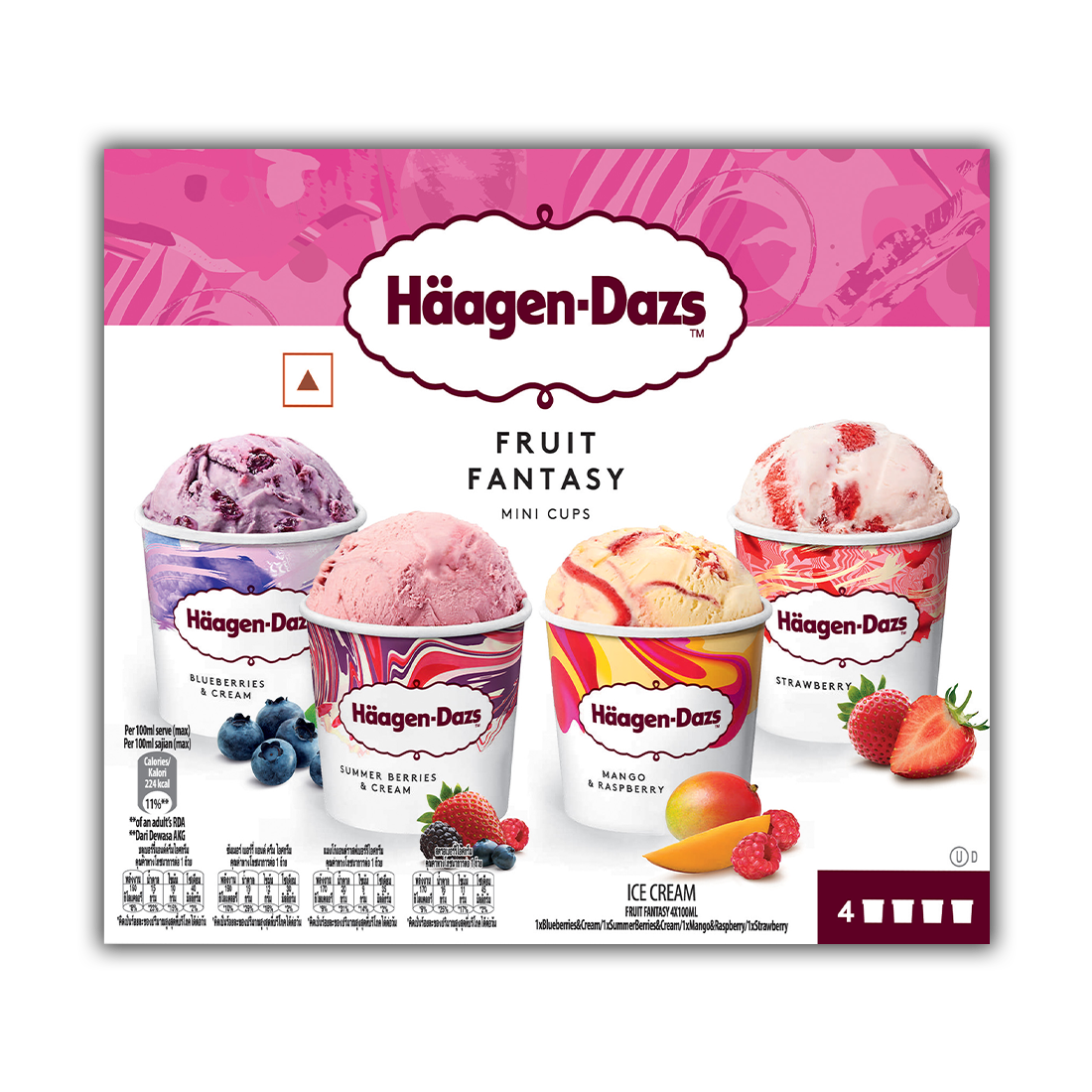 Fruit Fantacy Minicup Multipack